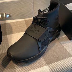 Fenty Puma black on black sneakers
